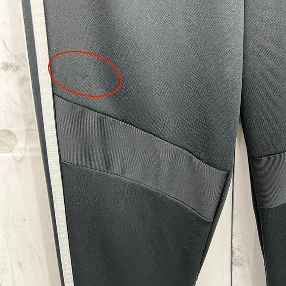 Adidas Women's SMALL Black Jogger Track Pants Climacool with Zip Up Pockets - Picture 9 of 11